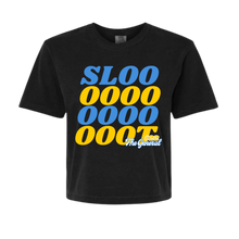 Load image into Gallery viewer, Slooooooot – Let ‘Em Hear It Crop Tee