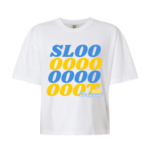 Load image into Gallery viewer, Slooooooot – Let ‘Em Hear It Crop Tee