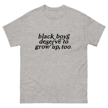 Load image into Gallery viewer, Black Boys Deserve To Grow Up Too Unisex T
