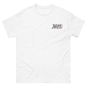Black Boys Deserve To Grow Up Too Short-sleeve Embroidered Unisex t-shirt