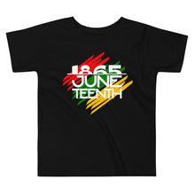 Load image into Gallery viewer, 1865 Juneteenth Toddler Short Sleeve Tee
