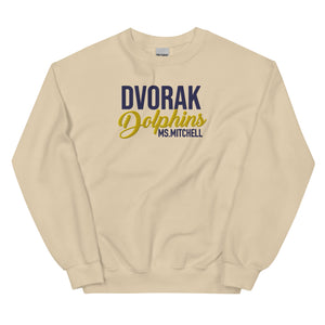 Dvorak Embroidered Custom Unisex Sweatshirt