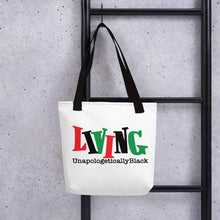 Load image into Gallery viewer, Living Unapologetically Tote bag
