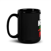 Load image into Gallery viewer, Black History Month Black Glossy Mug
