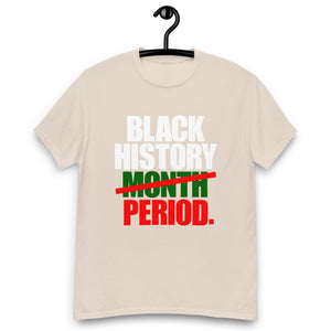 Black History Month period Men's classic tee