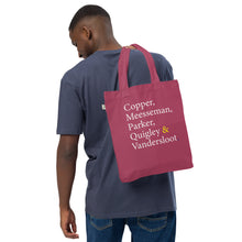 Load image into Gallery viewer, Squad Organic fashion tote bag

