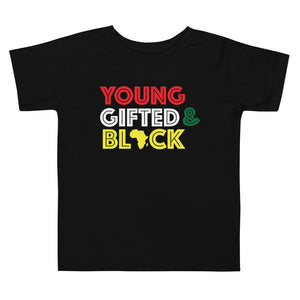 Young, Gifted & Black Toddler Short Sleeve Tee
