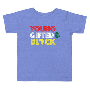 Young, Gifted & Black Toddler Short Sleeve Tee