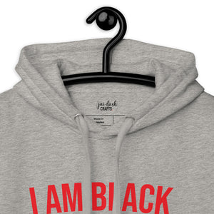 Blackity, Black Unisex Hoodie