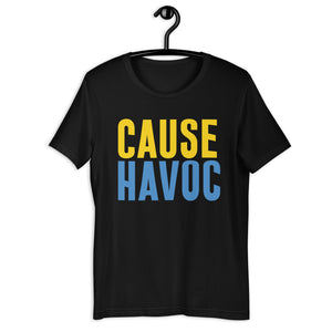 CAUSE HAVOC Skytown Unisex t-shirt
