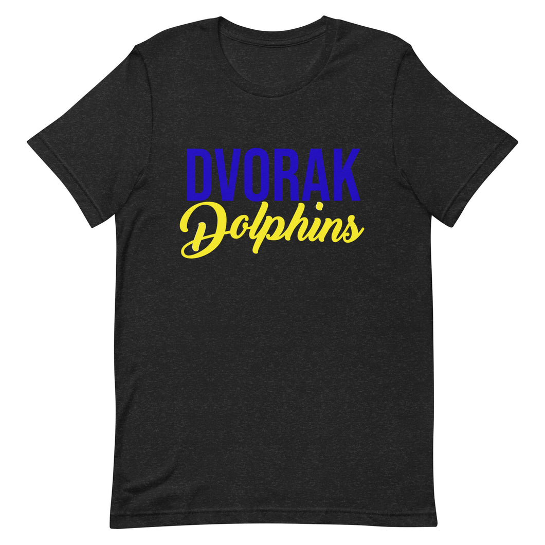 Dvorak Dolphins Unisex t-shirt