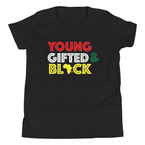 Young Gifted & Black Youth Short Sleeve T-Shirt